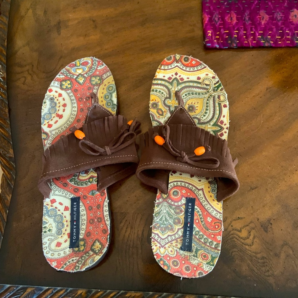 Tommy Hilfiger new sandals.